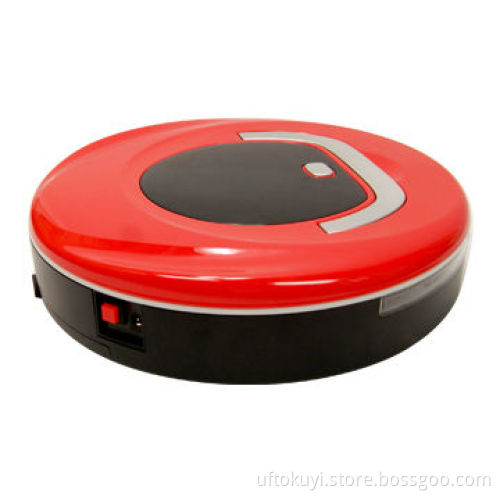 Robot Sweeper with LED Screen, Infrared Induction, Height of 66mm, 0.3L Dust Bin